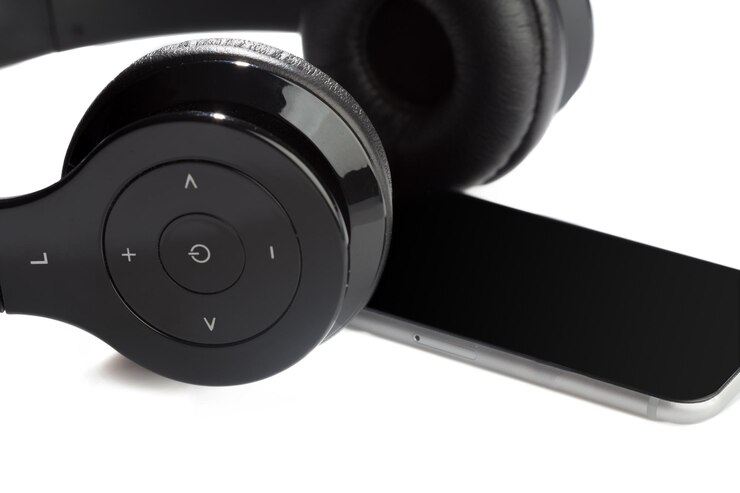 Chrome Stereo Headphones