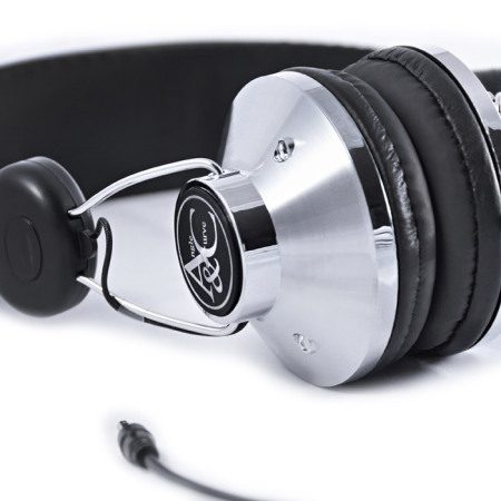 Chrome Stereo Headphones