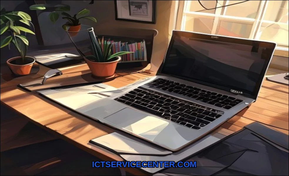 Clean vector illustration of are laptops enough fo