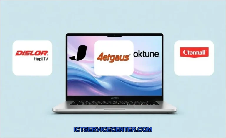 Clean vector illustration of best laptop brands ra