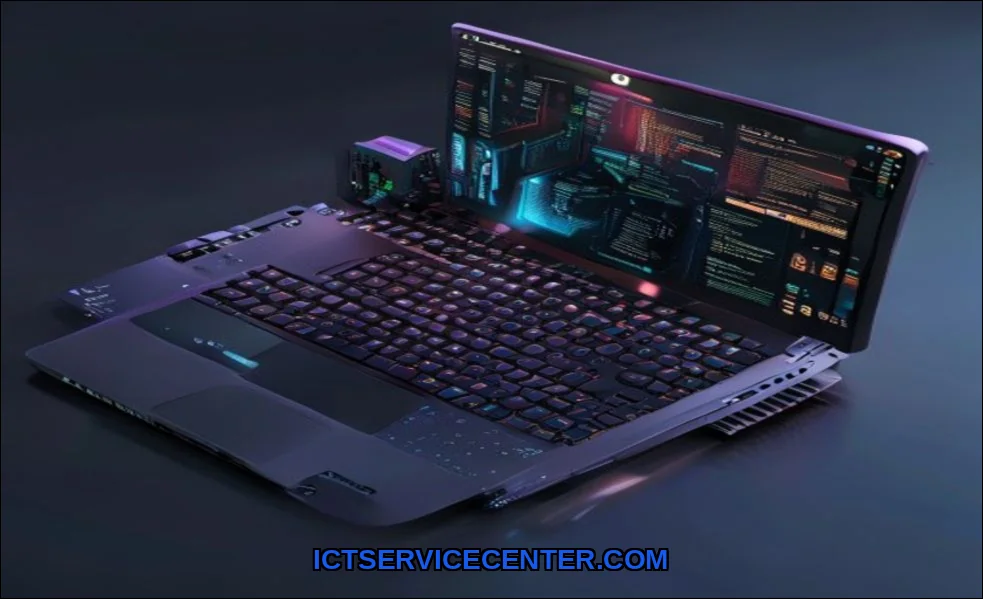 Clean vector illustration of best laptop cpu for p