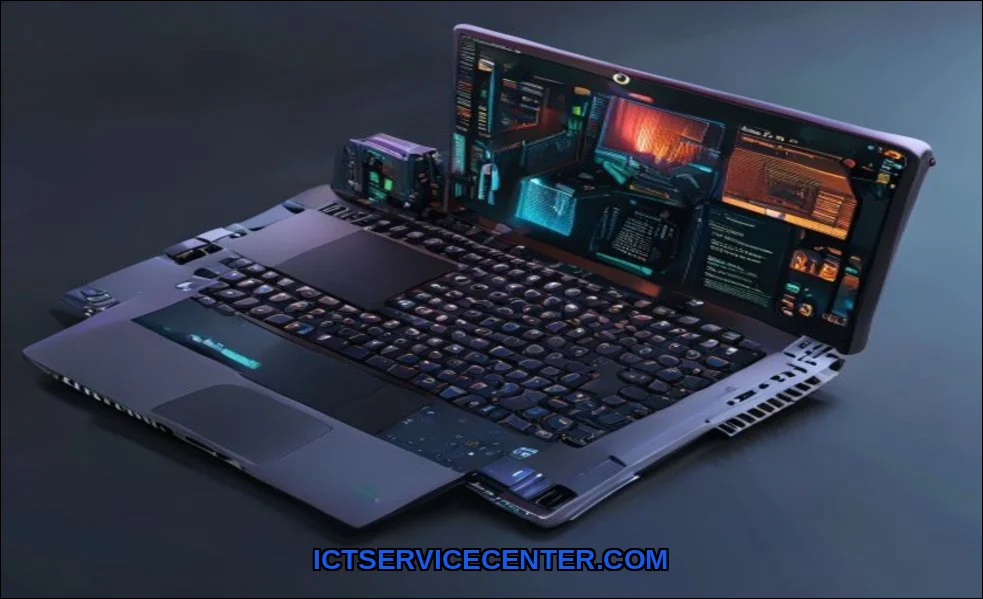 Clean vector illustration of best laptop processor