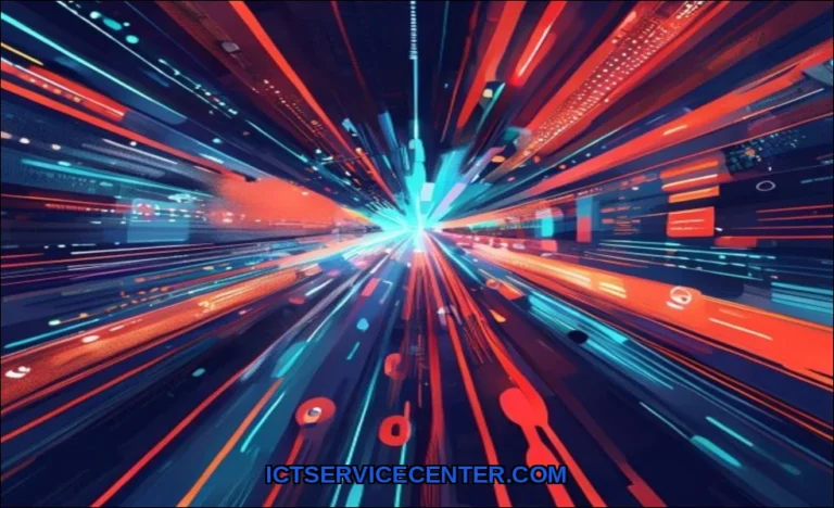 Clean vector illustration of how bandwidth affects