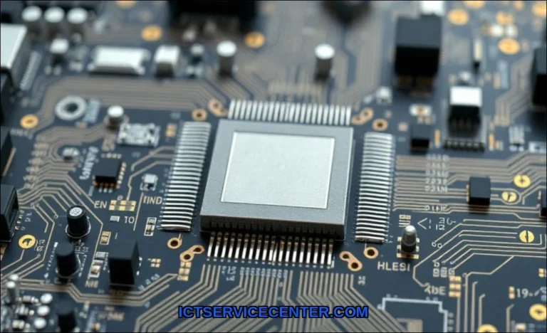 Clean vector illustration of how chipset controls