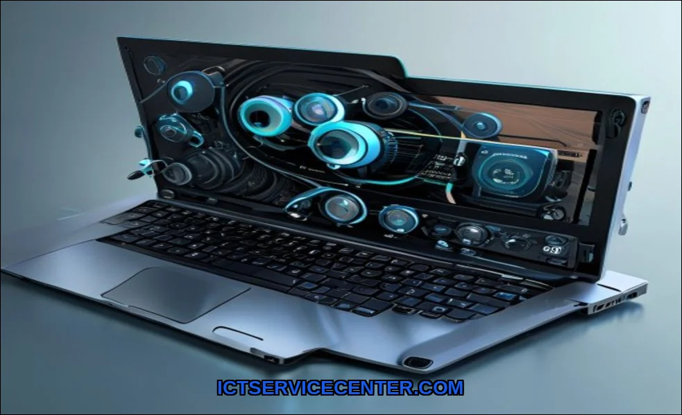Clean vector illustration of how cooling system af