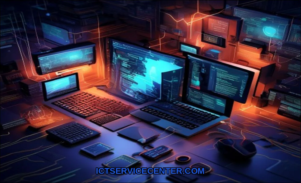Clean vector illustration of how encryption works 