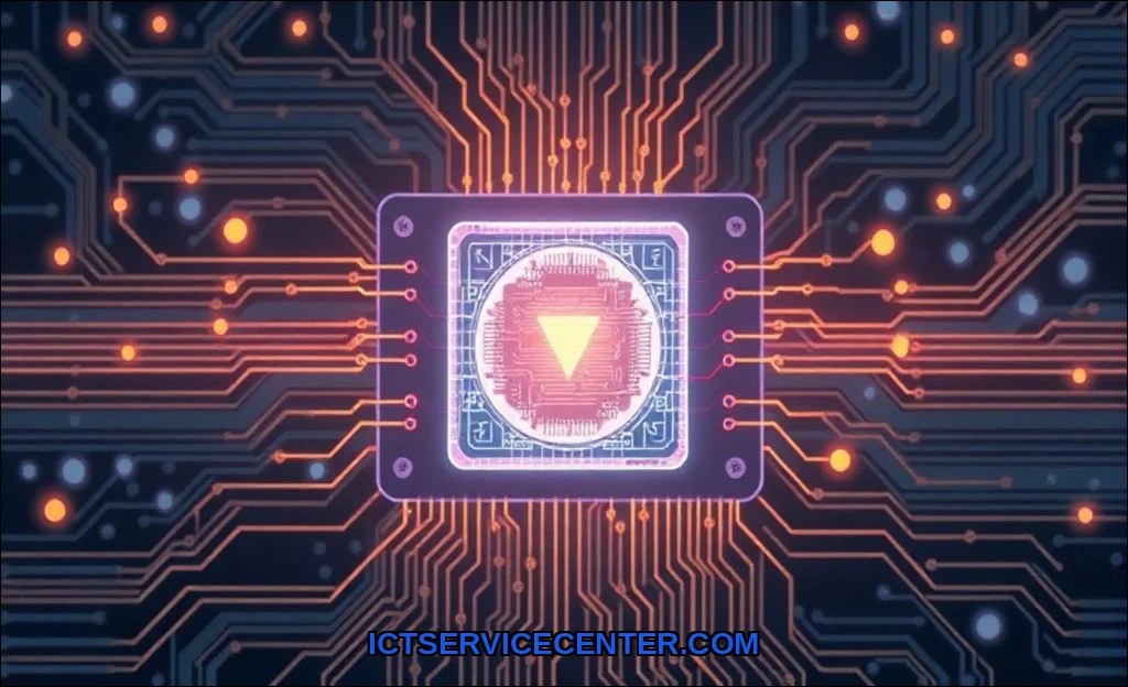 Clean vector illustration of how memory management