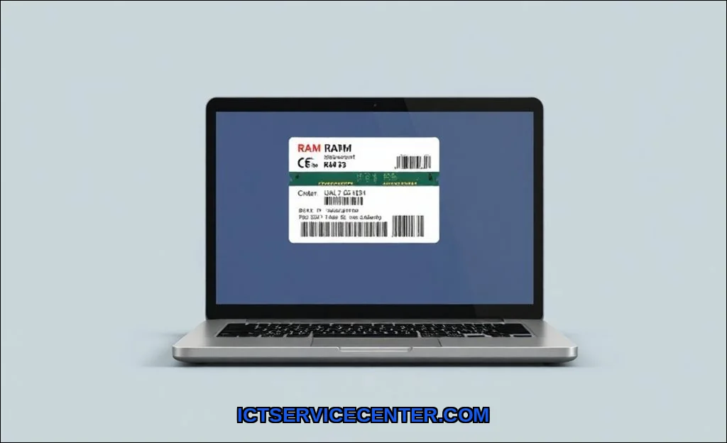 Clean vector illustration of how much ram do you n