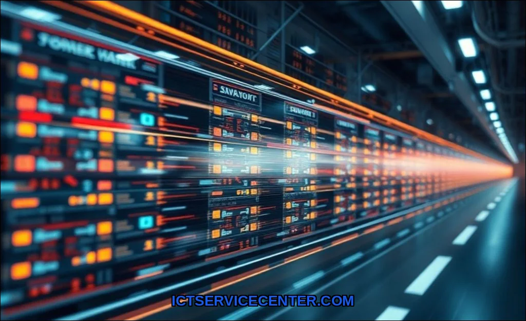 Clean vector illustration of how storage latency a