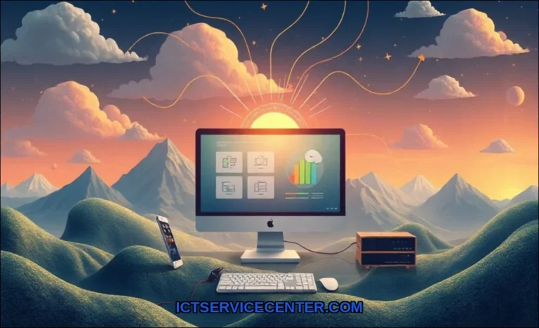 Clean vector illustration of how system load affec