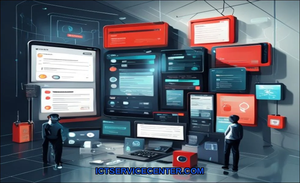Clean vector illustration of how system permission
