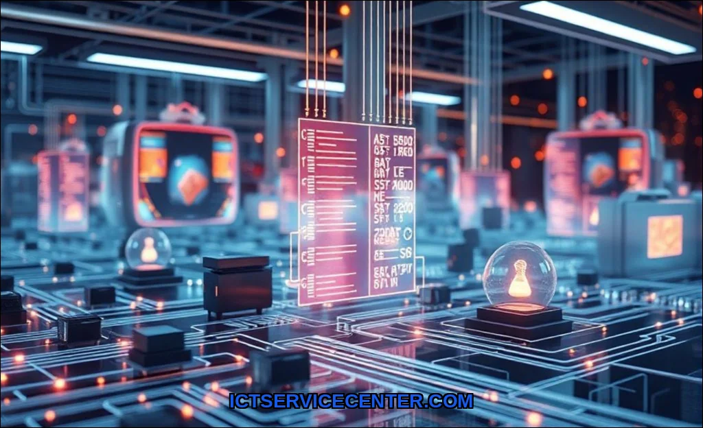 Clean vector illustration of how system resources 
