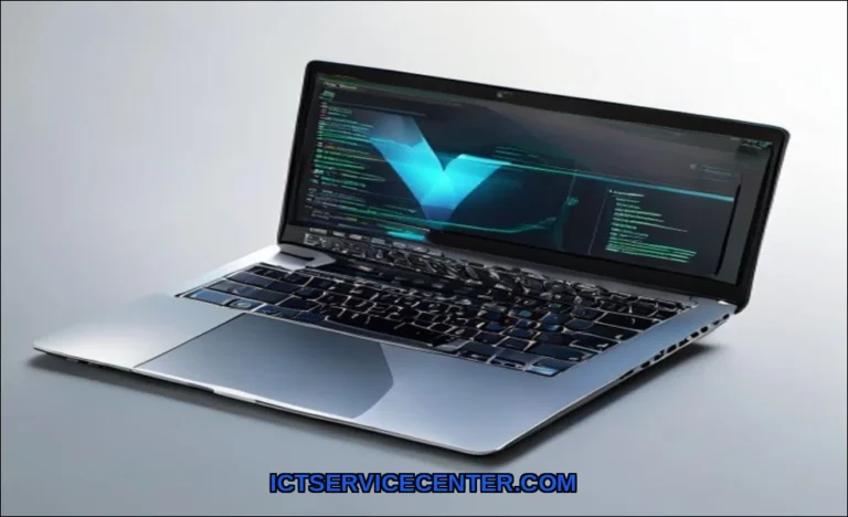Clean vector illustration of backup laptop data sa