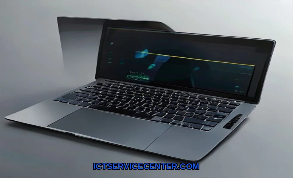 Clean vector illustration of check if laptop ram i