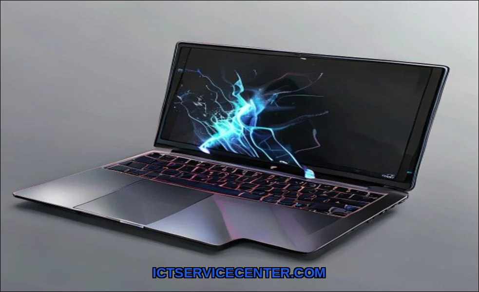 Clean vector illustration of choose laptop that do