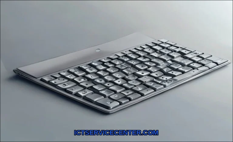 Clean vector illustration of clean laptop keyboard