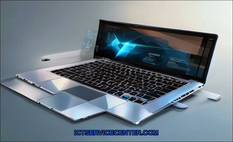 Clean vector illustration of diagnose laptop no po