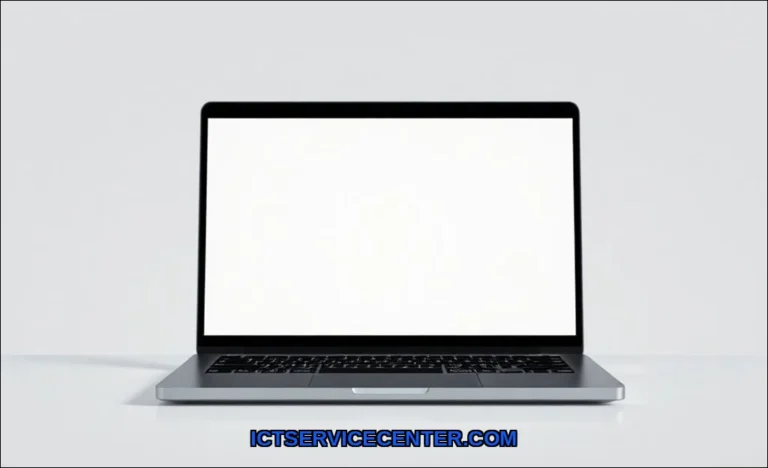 Clean vector illustration of fix laptop dim screen