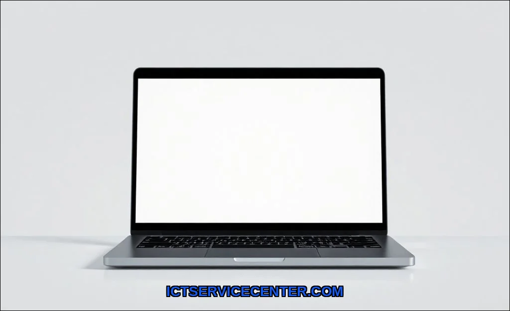Clean vector illustration of fix laptop dim screen