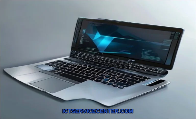 Clean vector illustration of fix laptop no display