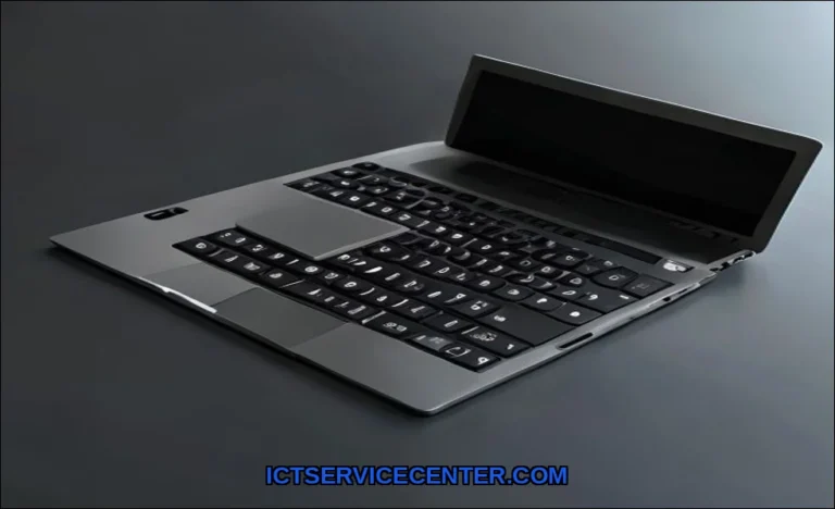 Clean vector illustration of fix laptop power butt