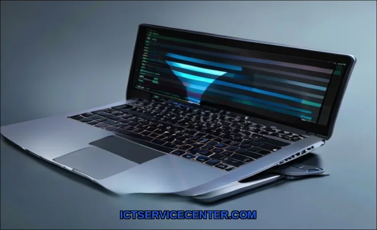Clean vector illustration of fix laptop wifi hardw