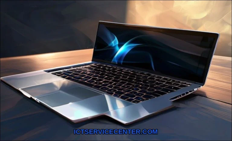 Clean vector illustration of fix slow laptop witho