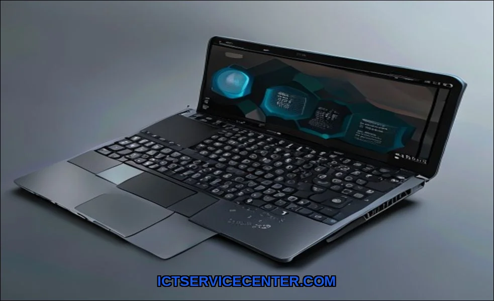 Clean vector illustration of identify good laptop 