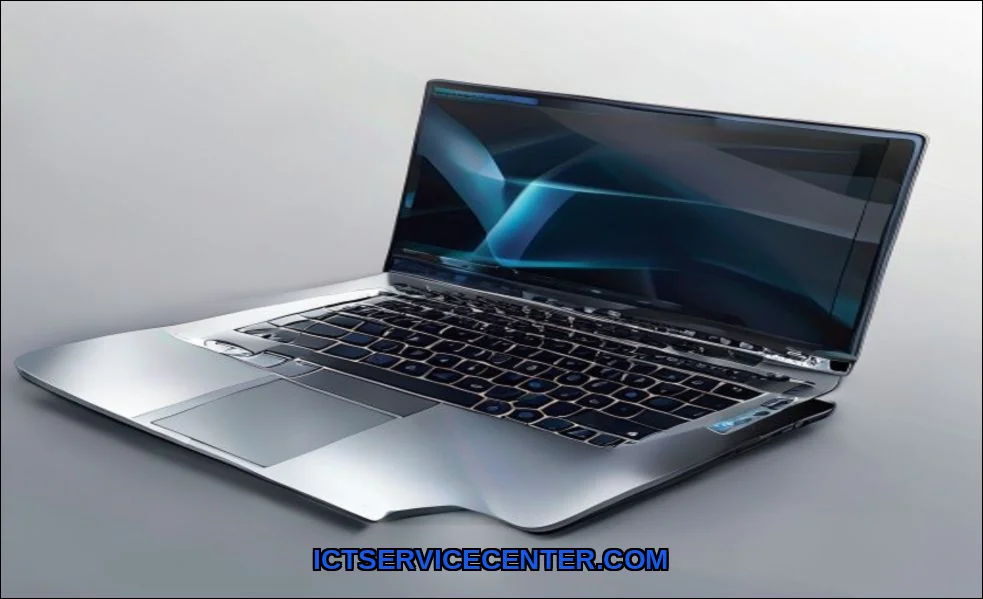 Clean vector illustration of improve laptop boot s