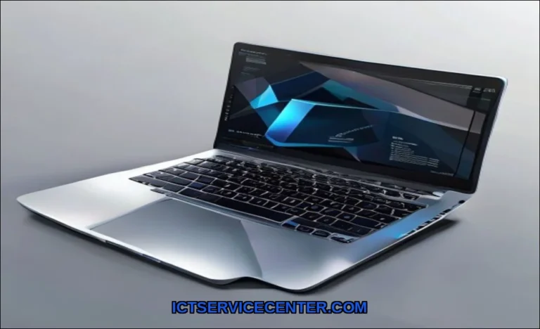 Clean vector illustration of improve laptop perfor