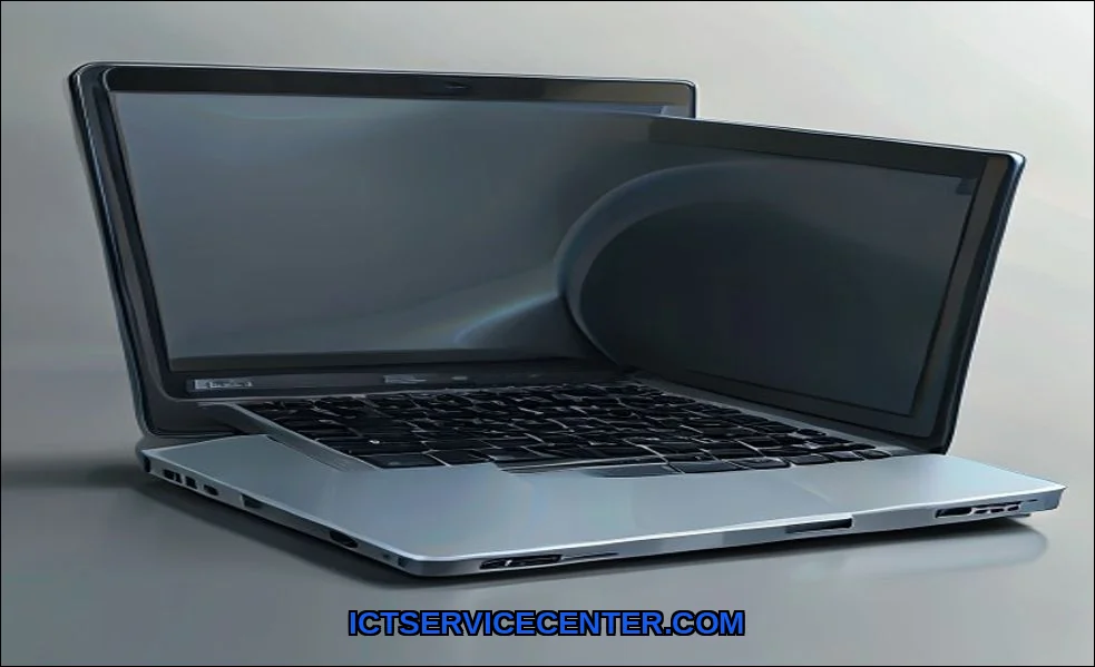 Clean vector illustration of lock laptop automatic
