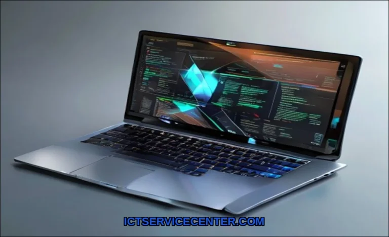 Clean vector illustration of prevent laptop storag