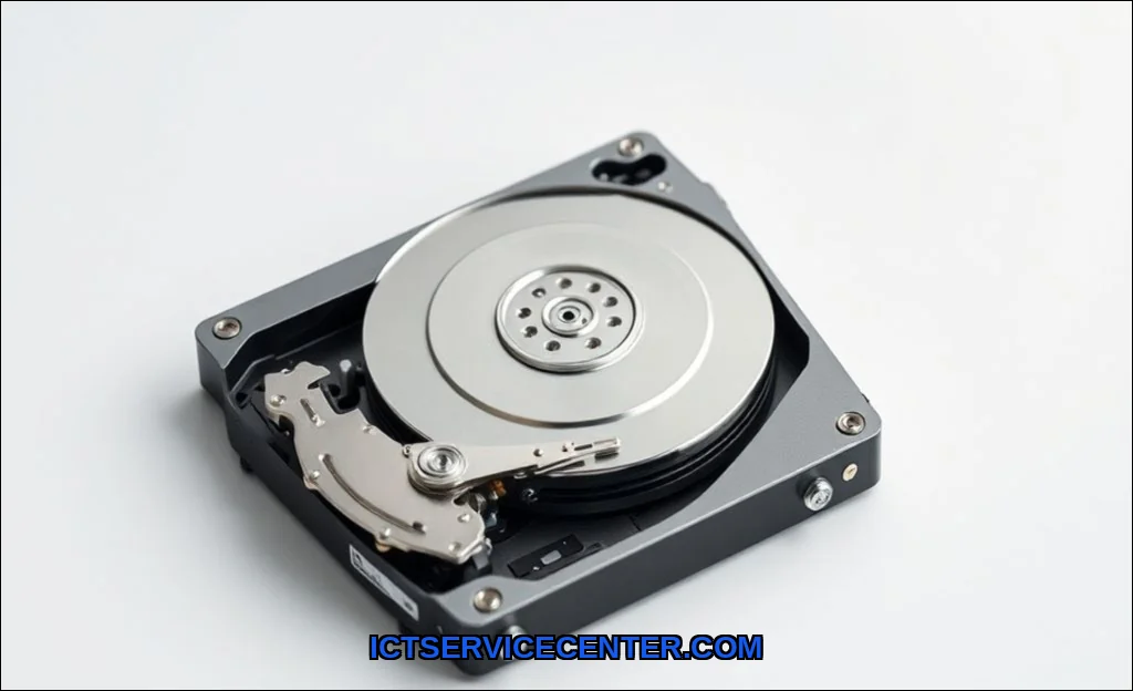 Clean vector illustration of remove laptop hard dr
