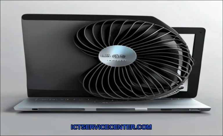 Clean vector illustration of replace laptop coolin