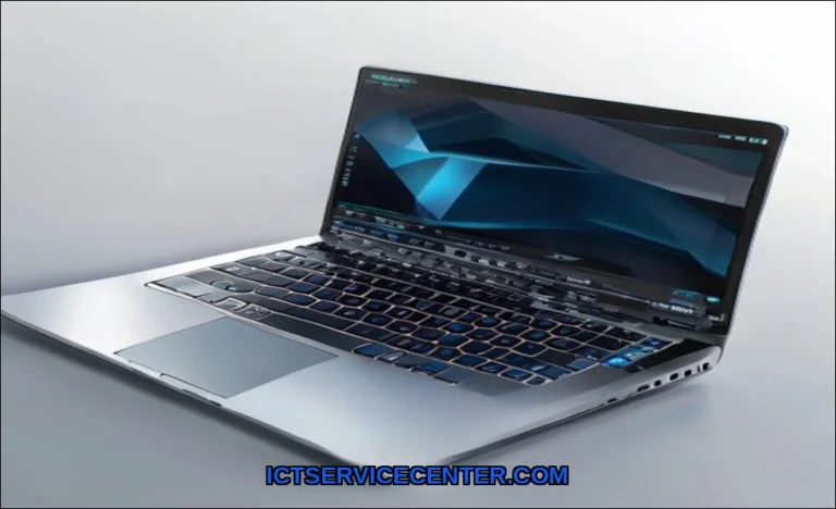 Clean vector illustration of restore laptop system