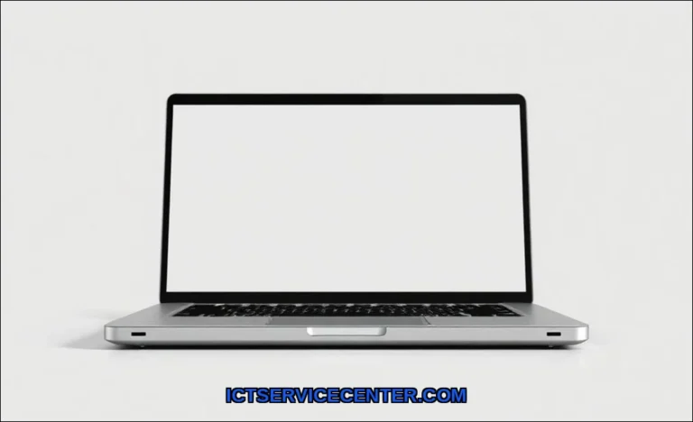 Clean vector illustration of ideal laptop thicknes