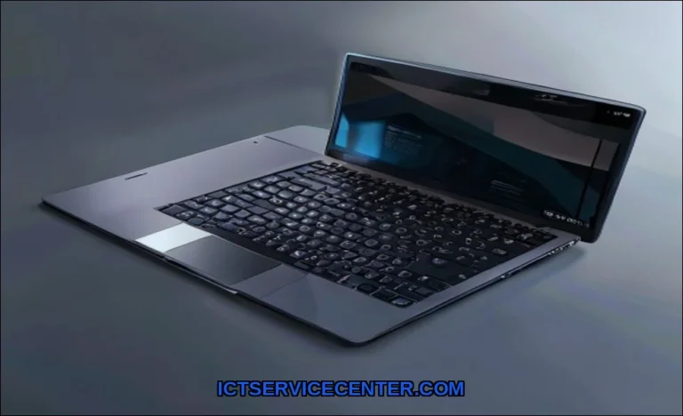Clean vector illustration of intel i5 vs i7 laptop