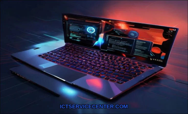 Clean vector illustration of intel vs amd for lapt