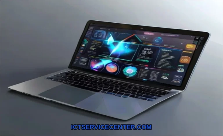 Clean vector illustration of is touchscreen laptop