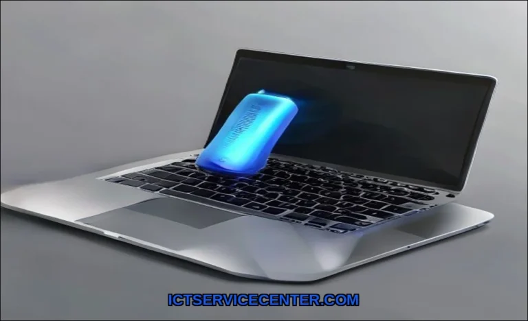Clean vector illustration of laptop battery not ho