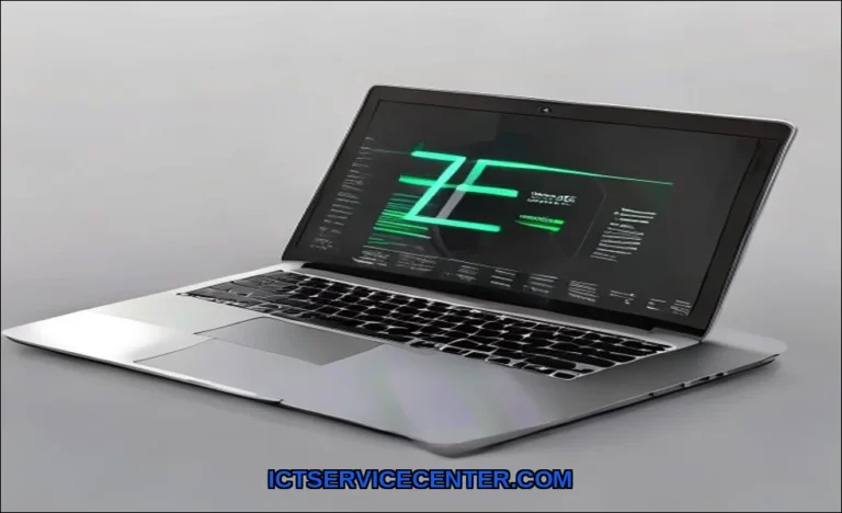 Clean vector illustration of laptop battery percen