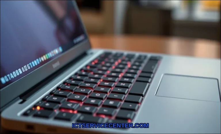 Clean vector illustration of laptop keyboard not w