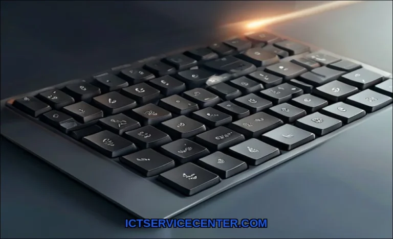 Clean vector illustration of laptop keyboard some