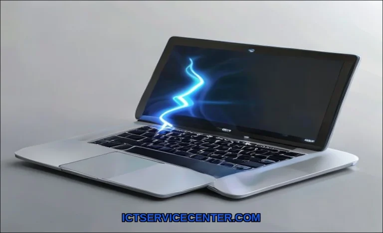 Clean vector illustration of laptop not charging f
