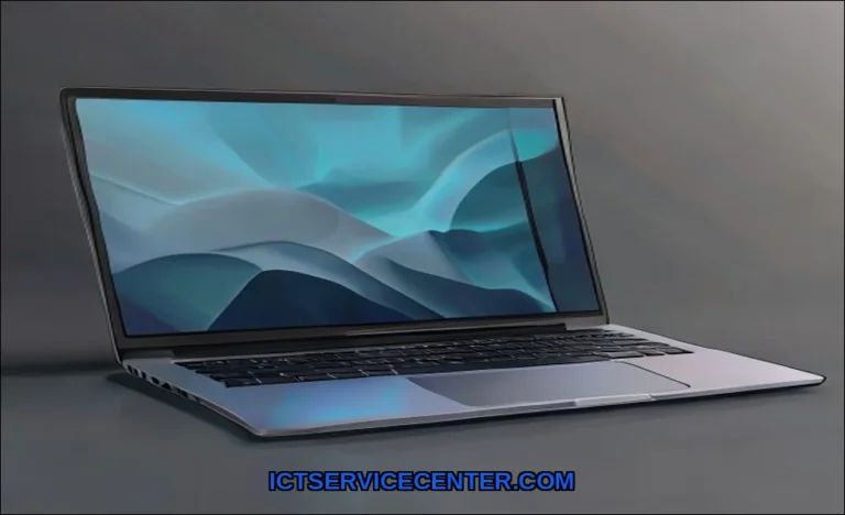 Clean vector illustration of laptop not waking up