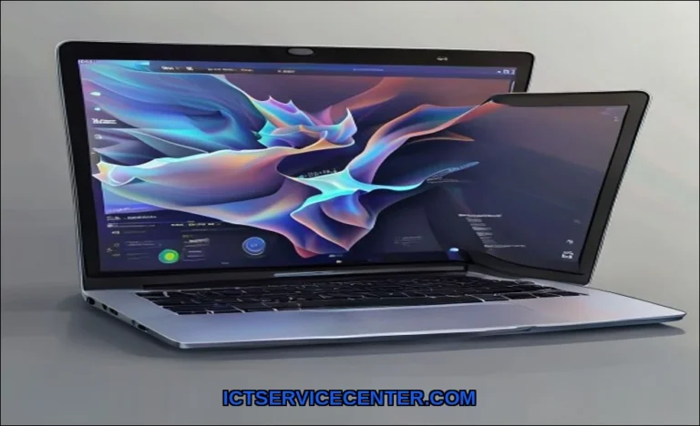 Clean vector illustration of laptop takes too long
