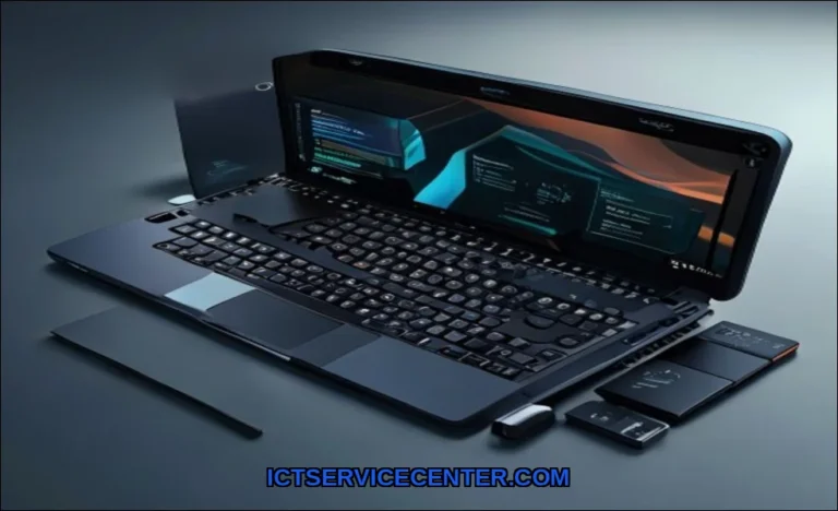 Clean vector illustration of ssd vs hdd for laptop