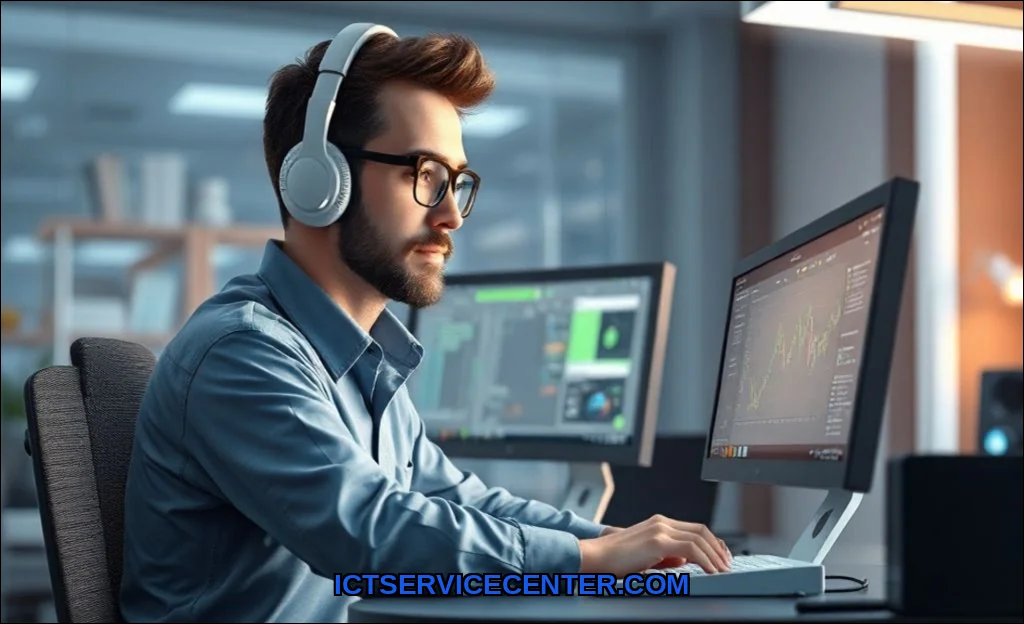 Clean vector illustration of what affects computer