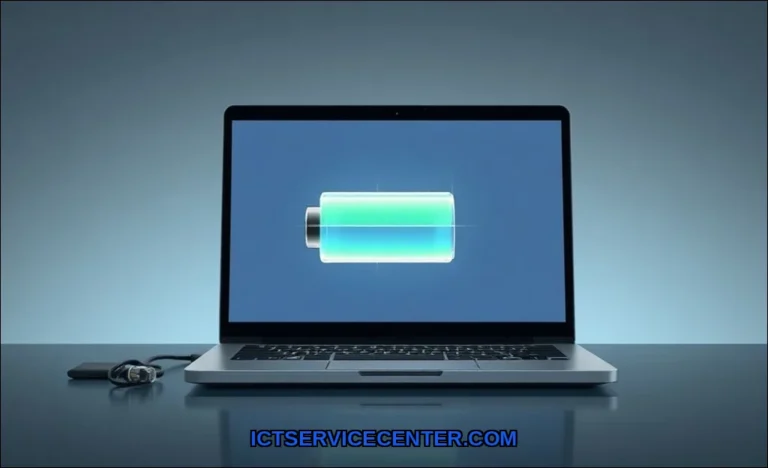 Clean vector illustration of what affects laptop b
