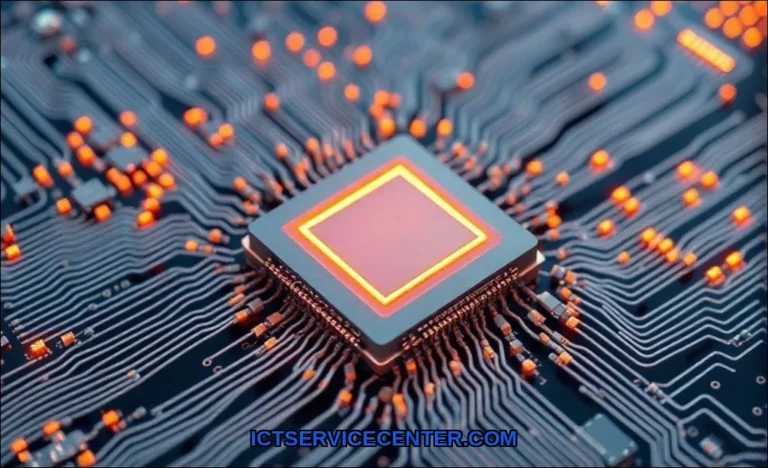 Clean vector illustration of cores and threads in